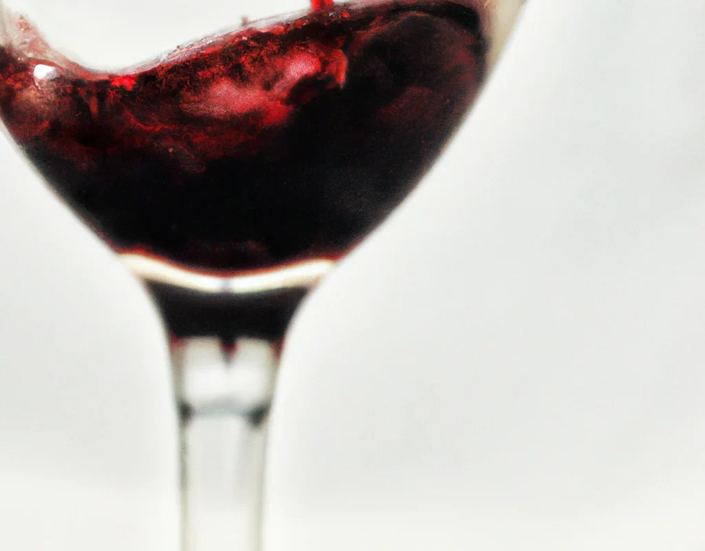 red wine tasting